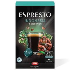 Espresto Single Origin Indonesia, 16 capsule