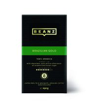 Beanz Cafe brazilian Gold, Cafea Macinata 250 gr
