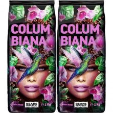 Pachet 2x Cafea Boabe, COLUMBIANA 100% Arabica, BEANS REPUBLIC, 2kg