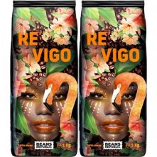 Pachet 2x Cafea Boabe, REVIGO Arabica & Robusta, BEANS REPUBLIC, 2kg