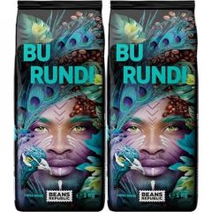 Pachet 2x Cafea Boabe, BURUNDI 100% Arabica, BEANS REPUBLIC, 2kg